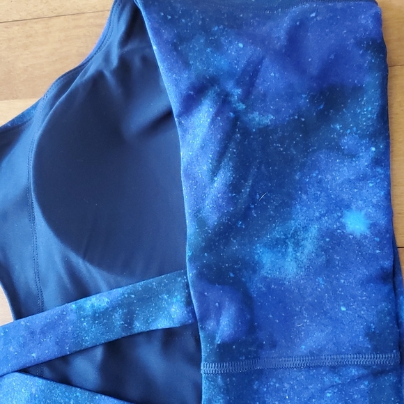 Women MTA Sport Pull On Medium Impact Sports Bra Size 2X Galaxy NWT - Picture 4 of 4